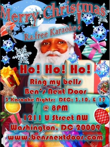 Ho, ho, ho-ing and fa, la-la, la, la la\'s at Ben\'s Next Door